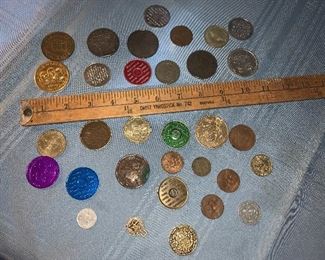Tokens and Coins $12.00