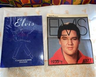 Elvis Book and Newspaper $10.00