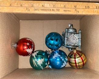 6 Ornaments $15.00