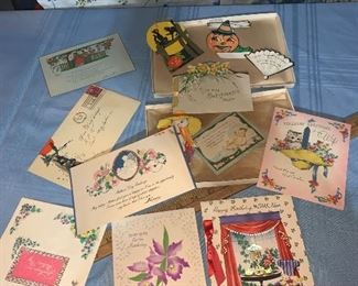 Vintage Halloween Cards and More! $18.00