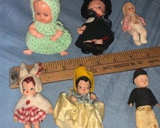 6 Small dolls $40.00