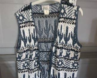 Joyce Cactus Sweater Vest $6.00