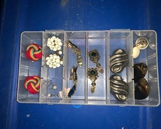 8 Pairs of Clip On Earrings $15.00