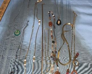 9 Necklaces $30.00