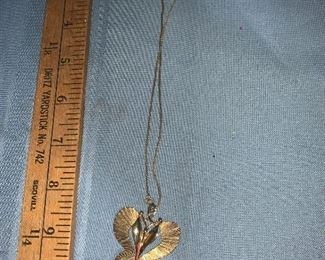 Butterfly Necklace $5.00
