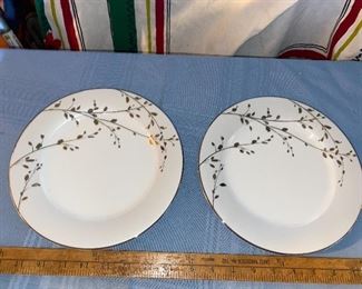 2 Noritake Birchwood 9" Plates $10.00 for both