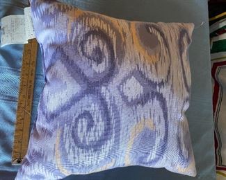 Purple swirl throw pillow $10.00