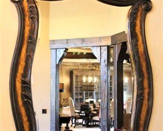 Rocco style mirror 59W x 84H.