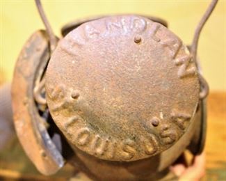 Antique Railroad Lantern.