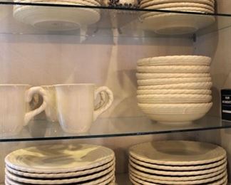 We have place settings and serving pieces of this Artimino Tuscan Countryside Cream.