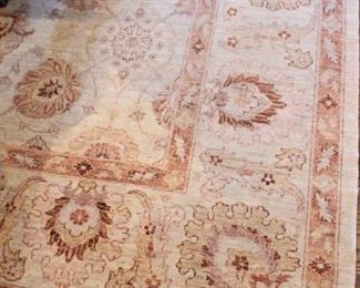 Beautiful hand knotted rug: Measures 10' x 14'
