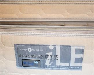 King Size Sleep Number Firmness Control System Mattress, Innovation Series iLE,   
Dual Air Mattress 