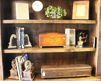 We have many pieces of designer home decorating pieces.