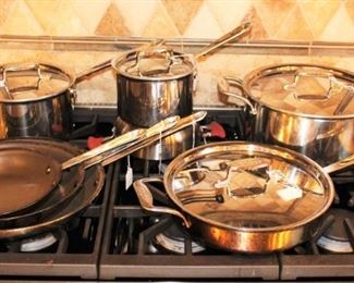 All-Clad cookware.