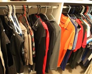 Young mens' clothing.