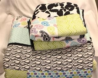 Pottery Barn Teen Comforter Set, queen size.