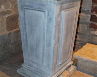 Restoration Hardware Pair of Planters.     