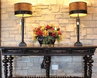 Ambella Home Collection Console  84W x24D x 36H.