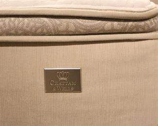 Queen size Chattam & Wells luxury bedding.