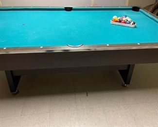 Billiards Table Wood Top