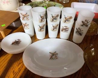 Vintage Pheasant Dinnerware