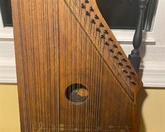 Vintage Mandolin Harp