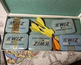 Vintage KWIZ Tournament Darts
