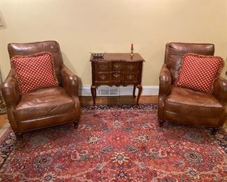 Bassett Leather Chairs