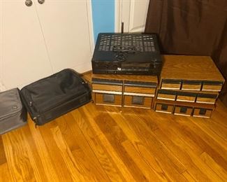 Storage cases for Cassettes and VHS Tapes