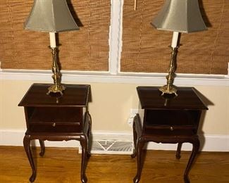 Bombay and Co. Cherry Nightstands