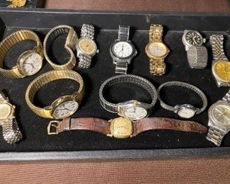 Assorted Watches - include FAUX Rolex