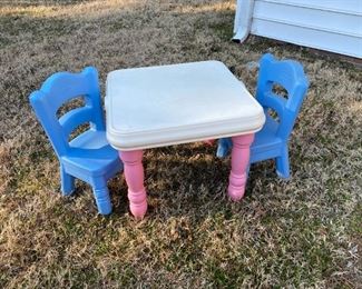 Little Tikes Table and Chairs