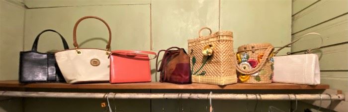 Lots of Awesome Vintage Purses