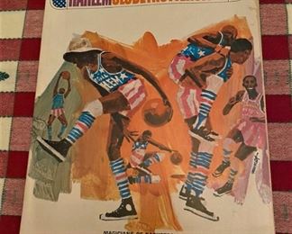 Vintage Original 1970 Harlem Globetrotters Magicians of Basketball