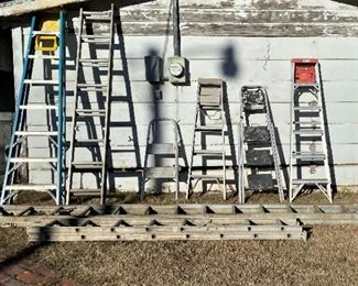 GREAT SELECTION OF CLIMBING EQUIPMENT.  LADDERS.