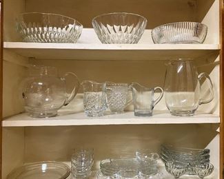 MORE OF THE GLASSWARE WE HAVE