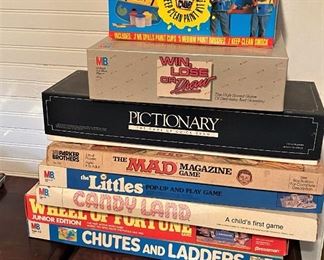 JUST A FEW OF OUR VINTAGE GAMES