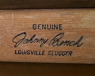 ANTIQUE LOUISVILLE SLUGGER POWERIZED GENUINE JOHNNY BENCH BASEBALL BAT