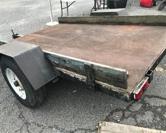 Utility Trailer with dump bed