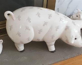 Ceramic Pigs 