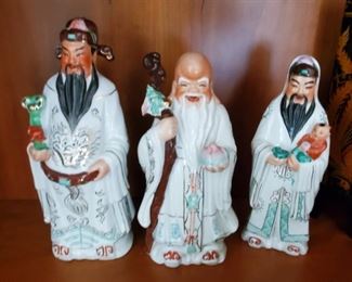 Three Asian Wise Men figures