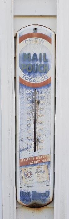 Vintage sign/thermometer