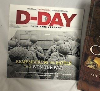 75th Anniversary of D-Day Paperback table book