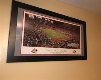 OHIO STATE NATIONAL CHAMPIONSHIP PRINT FRAMED