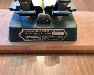 Vintage Griswold Film Splicer