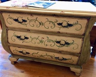 Painted 3 Drawer Dresser