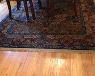 Karastan Samovar Teawash: Kirman Panel, approx. 6'x9'