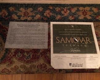 Karastan Samovar Teawash: Kirman Panel