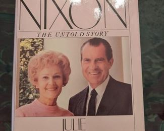 Pat Nixon The Untold Story, by Julie Nixon Eisenhower, autographed