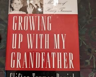 Growing Up with My Grandfather by Clifton Truman Daniel, autographed